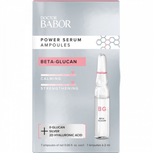 Babor Power Serum Beta-Glucan Ampoule Raminančios ampulės su beta-gliukanu, 7x2ml