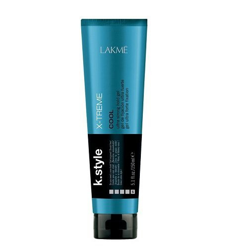 Lakme K.Style X-Treme Stiprios fiksacijos gelis plaukams, 150ml