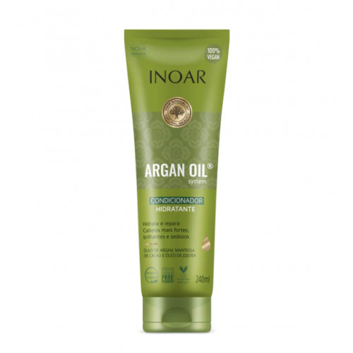 Inoar Argan Oil Conditioner Intensyviai drėkinantis kondicionierius su Argano aliejumi, 240ml