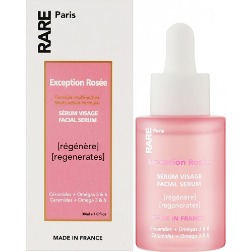 RARE Paris Exception Rosee Regenerating Face Serum Regeneruojantis veido serumas, 30ml