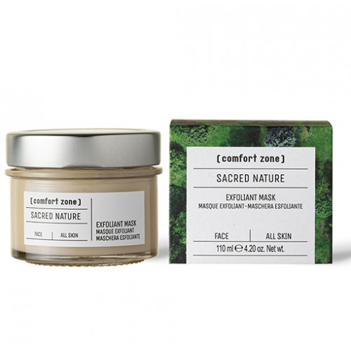 Comfort Zone Sacred Nature Exfoliant Mask Šveičiamoji veido kaukė, 110ml