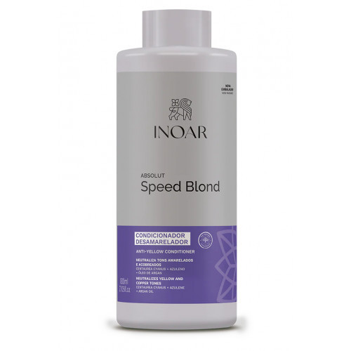 Inoar Absolut Speed Blond Conditioner Kondicionierius šviesiems plaukams, 800ml