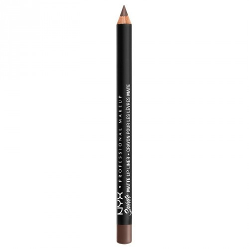 NYX Professional Makeup Suede Matte Lip Liner Lūpų pieštukas, Brooklyn thron