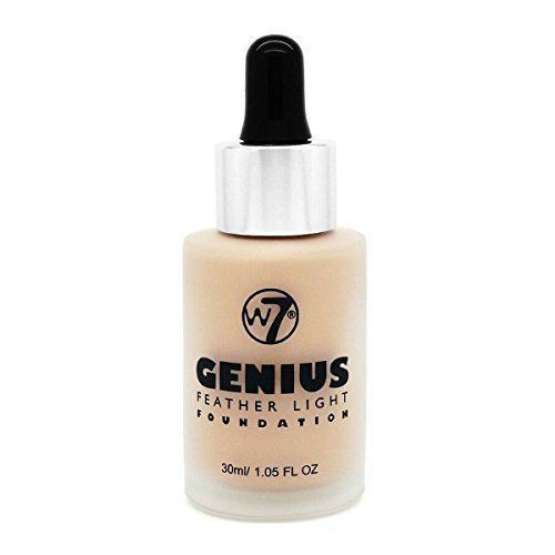 W7 Cosmetics Genius Foundation makiažo pagrindas, Natural Beige