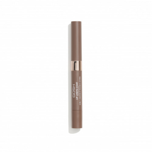 GOSH Copenhagen Lip Line'n Coat Dviejų galų lūpų apvadas,  005 Brown Sugar