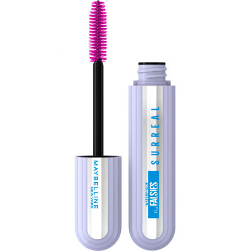 Maybelline Falsies Surreal Waterproof Mascara Vandeniui atsparus blakstienų tušas, Very Black