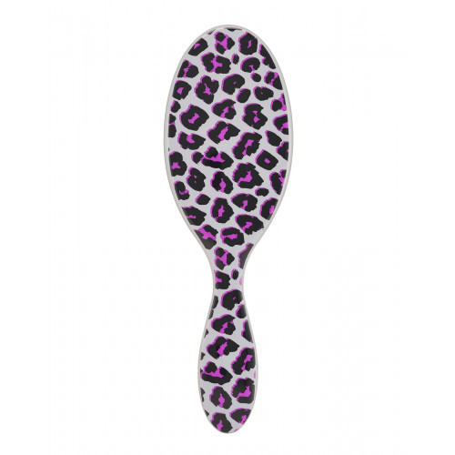 WetBrush Safari Original Detangler Plaukų šepetys, Pink Leopard