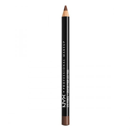 NYX Professional Makeup Slim Eye Pencil Akių pieštukas, Dark Brown