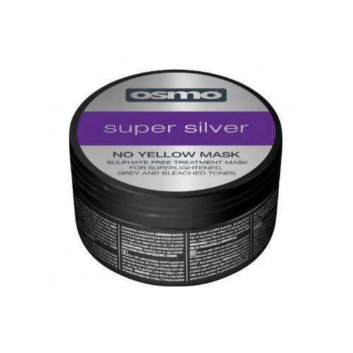 Osmo Super Silver No Yellow Mask Ypač pilkinanti plaukų kaukė, 100ml