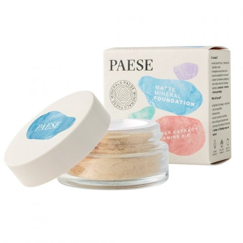 Paese Matte Mineral Foundation Matinė mineralinė pudra, 100N