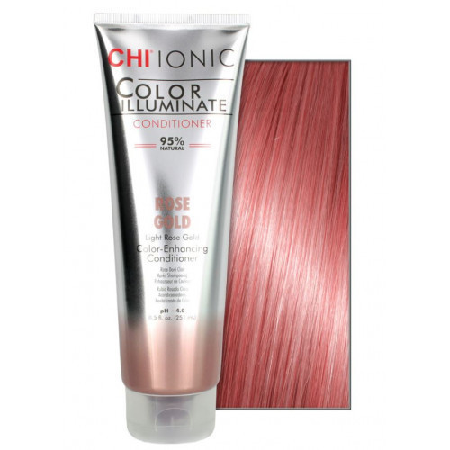CHI Color Illuminate Hair Conditioner Dažomasis kondicionierius, Rose gold