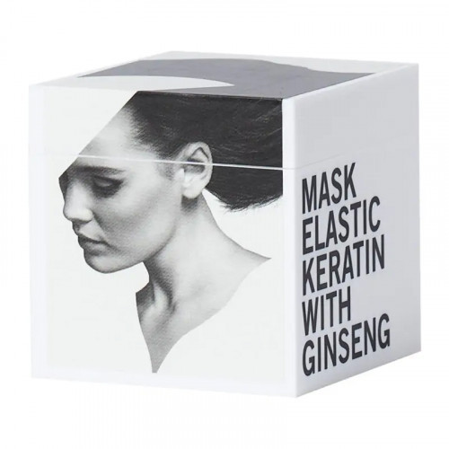 Trendy Hair Mask Elastic Keratin with Ginseng Kaukė plaukams su grynu keratinu ir ženšeniu, 220ml