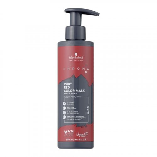 Schwarzkopf Professional Chroma ID Bonding Color Mask Dažanti plaukų kaukė, Ruby 6-88