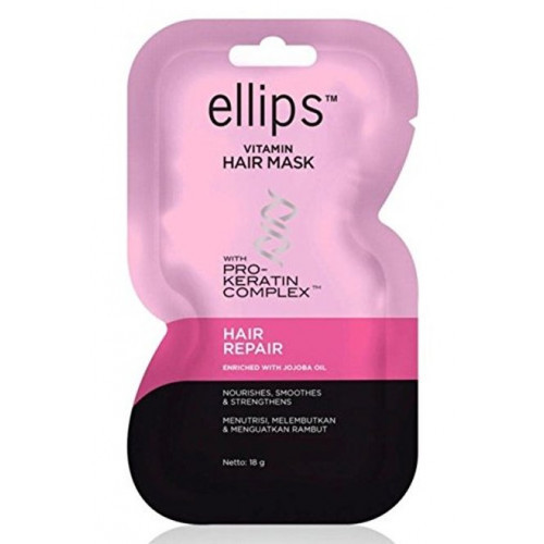 Ellips Hair Repair Pro-Keratin Complex Mask Plaukų kaukė, 18g