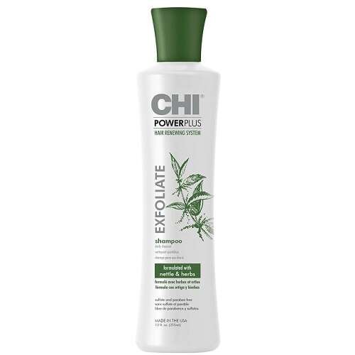 Valomasis šampūnas CHI PowerPlus Hair Renewing System Exfoliate Shampoo Daily Cleanser 355ml