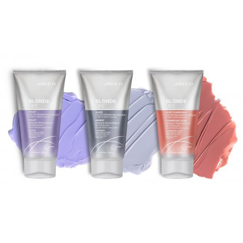 Joico Blond Life Color Enhancing Masque Tonuojanti plaukų kaukė, Rose Champagne