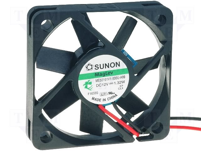 Ventiliatorius 50x50x10mm 12VDC 0.84W 23m³/h 31dBA vapo SUNON RoHS