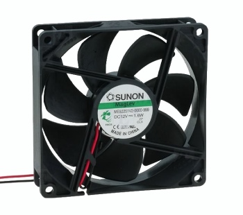 Ventiliatorius 92x92x25mm 12VDC 1.26W 76.4m³/h 32dBA vapo SUNON RoHS