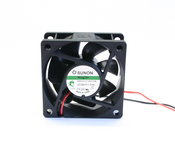 Ventiliatorius 60x60x25mm 12VDC 1.5W 39.07m³/h 33.5dBA vapo SUNON RoHS