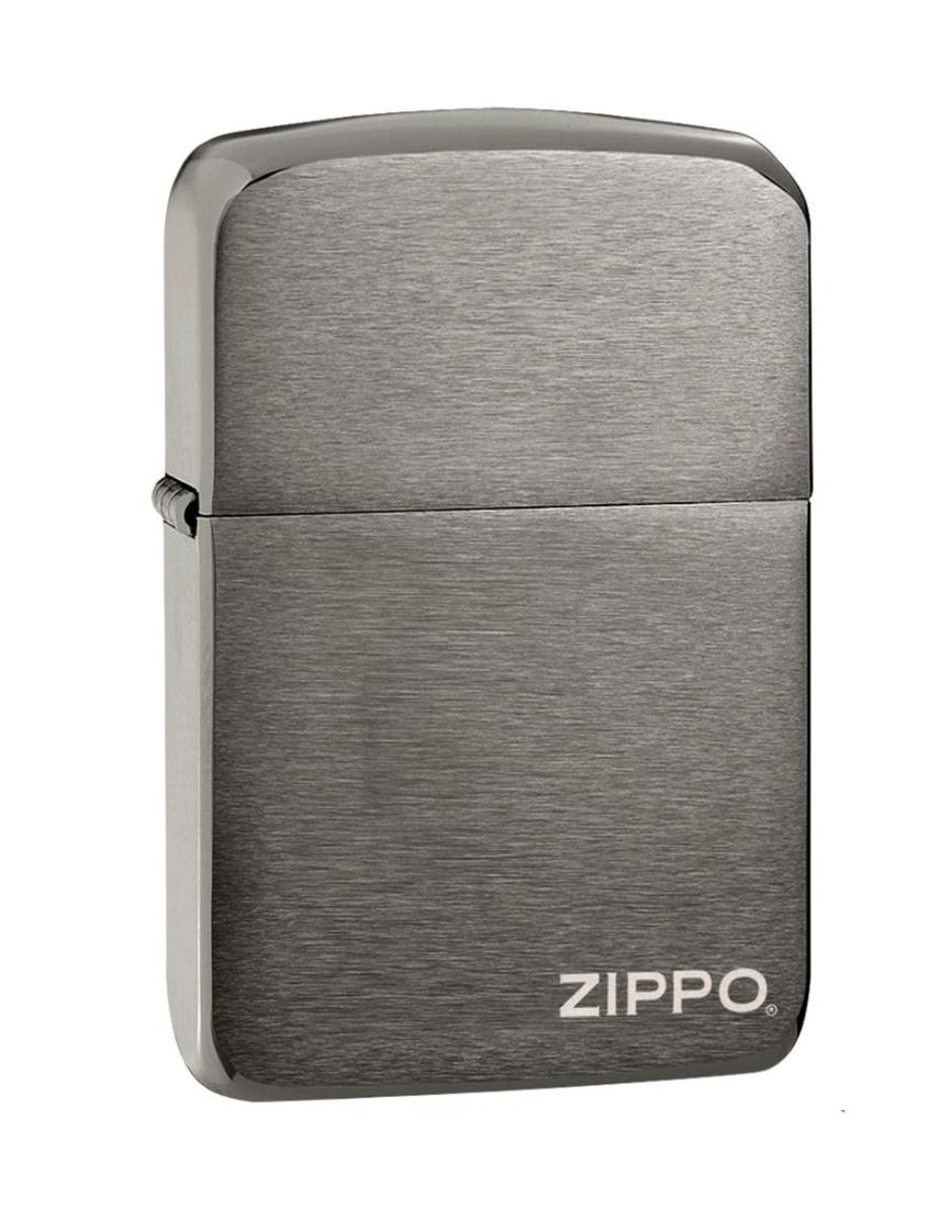 Benzininis Žiebtuvėlis ZIPPO 24486 Black Ice 1941 Replica with Zippo logo TLT išsiuntimas 2-4 d.