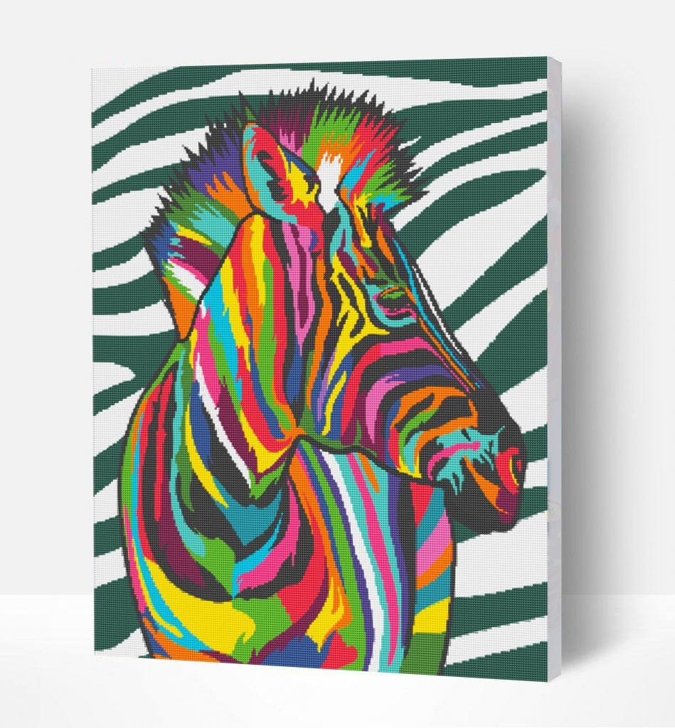 Splat Planet deimantinė dėlionė ZEBRAS 30x40 cm