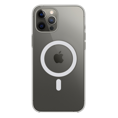 iPhone 12/12 Pro skaidrus dėklas su MagSafe