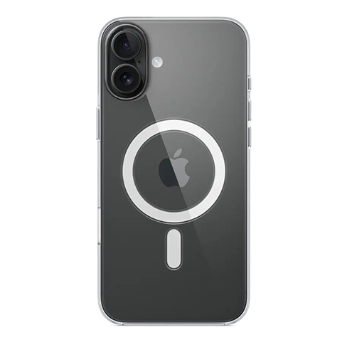 iPhone 16 Plus Clear dėklas su MagSafe