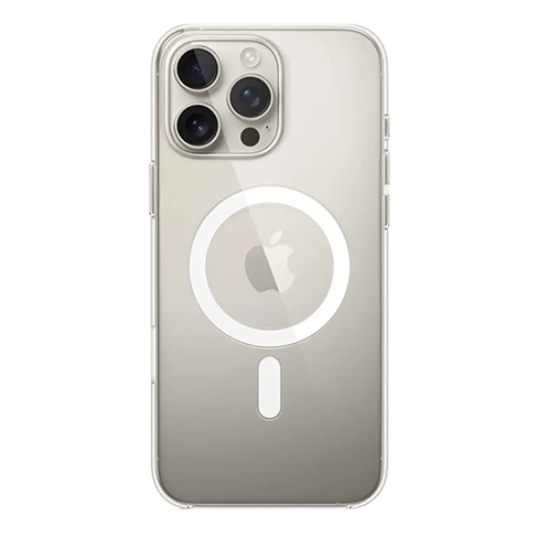 iPhone 16 Pro Max Clear dėklas su MagSafe