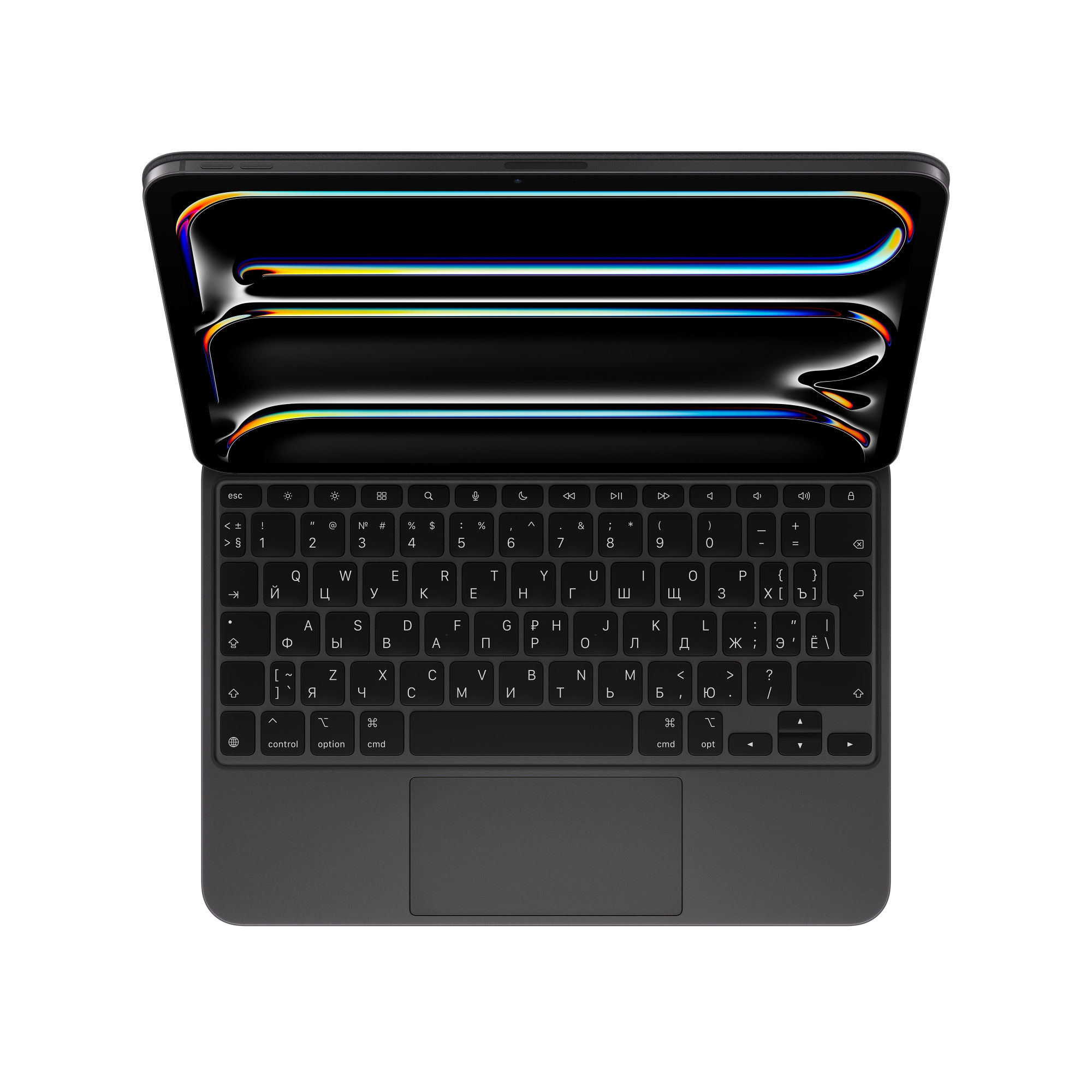 Apple Magic Keyboard iPad Pro 11" M4 dėklas-klaviatūra su Trackpad - Black (RUS) - MWR23RS/A