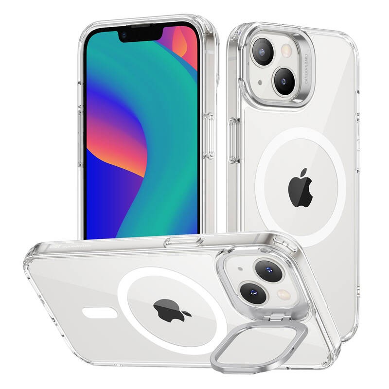 "ESR Classic Kickstand" su "HaloLock" užraktu "iPhone 14 Plus" (skaidrus)