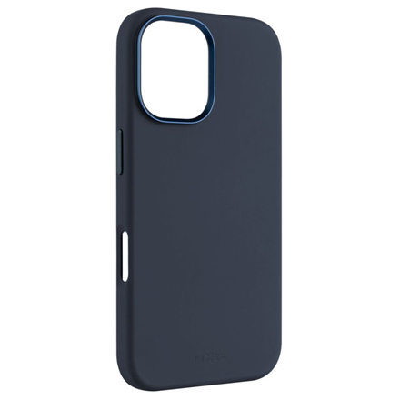 Fixed MagFlow | Back cover | Apple | iPhone 16 | Liquid silicon | Blue|FIXFLM2-1400-BL