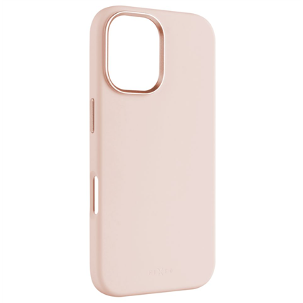 Fixed MagFlow | Back cover | Apple | iPhone 16 | Liquid silicon | Pink|FIXFLM2-1400-PI