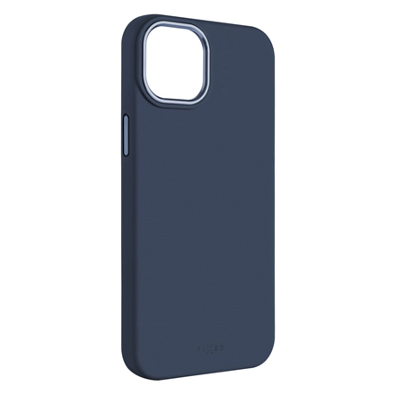 Fixed | MagFlow | Back cover | Apple | iPhone 15 Plus | Liquid silicon | Blue|FIXFLM2-1201-BL