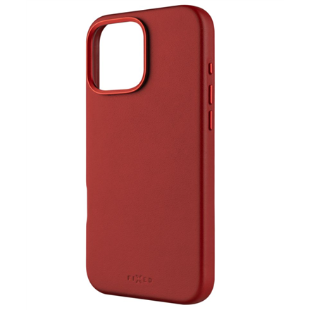 Fixed MagLeather | Back cover | Apple | iPhone 16 Pro Max | Leather | Red|FIXLM-1403-RD