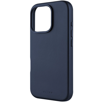 Fixed MagLeather | Back cover | Apple | iPhone 16 Pro | Leather | Blue|FIXLM-1402-BL