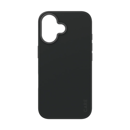 CARE by PanzerGlass Case Fashion Black MagSafe iPhone 16 | CARE|1377