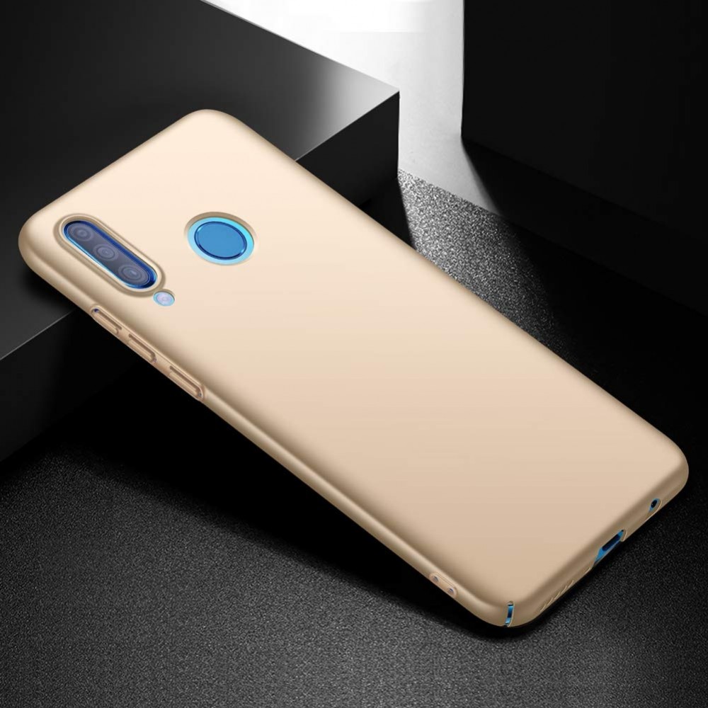 Auksinės spalvos dėklas X-Level Guardian Huawei P30 Lite telefonui