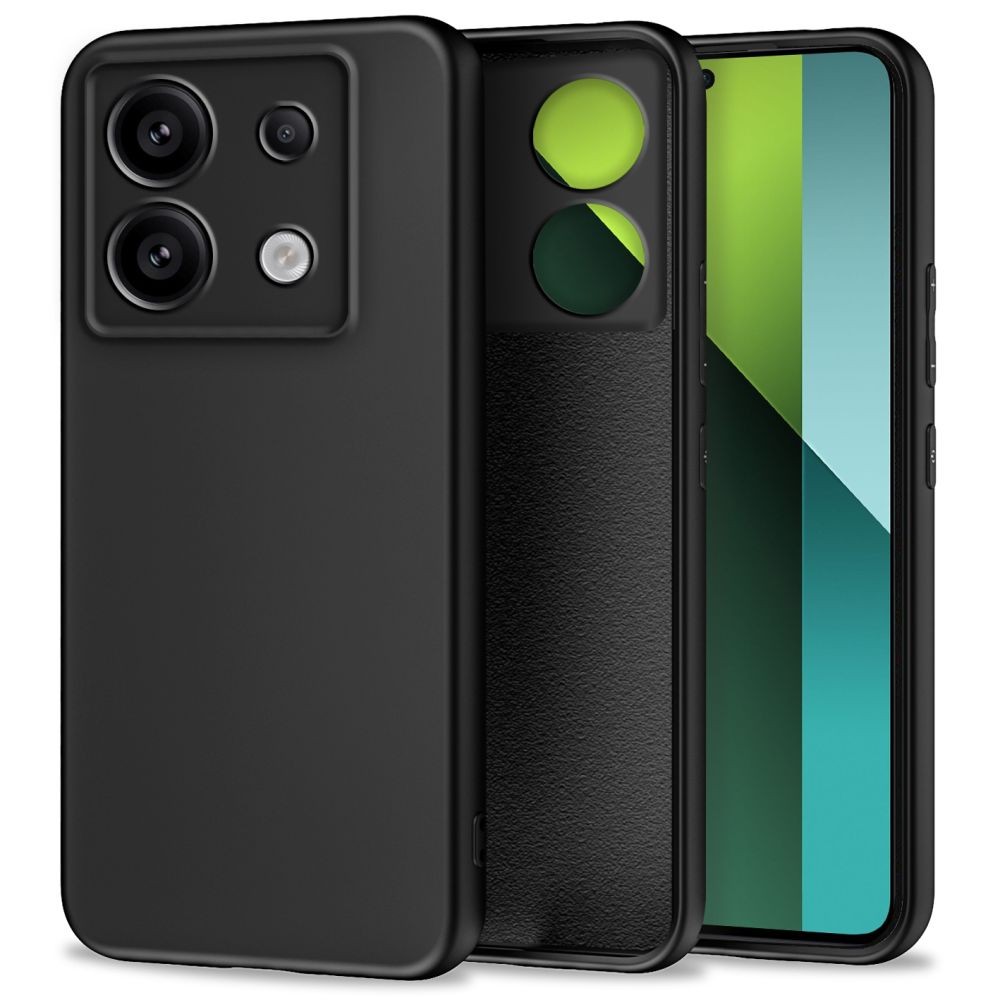 Juodas dėklas "Tech-Protect Icon" telefonui Xiaomi Redmi Note 13 Pro 5G / Poco X6 5G