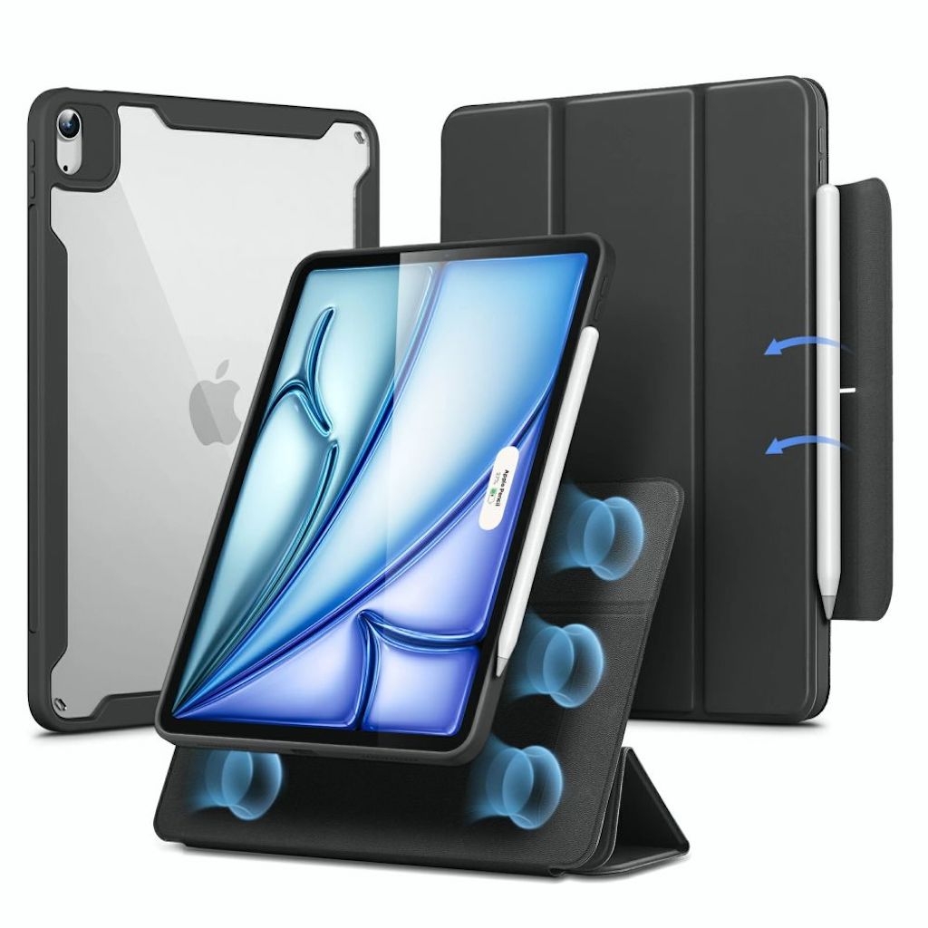 ESR Rebound Hybrid iPad Air 10.9 / 11 (2024) case - Black - 194591