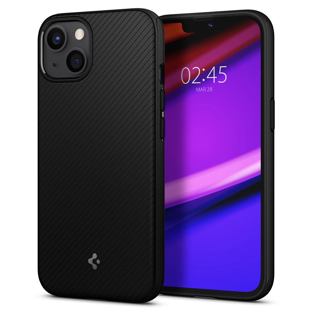 Spigen iPhone 13 case - Armor (MagFit) Matte Black - ACS03546