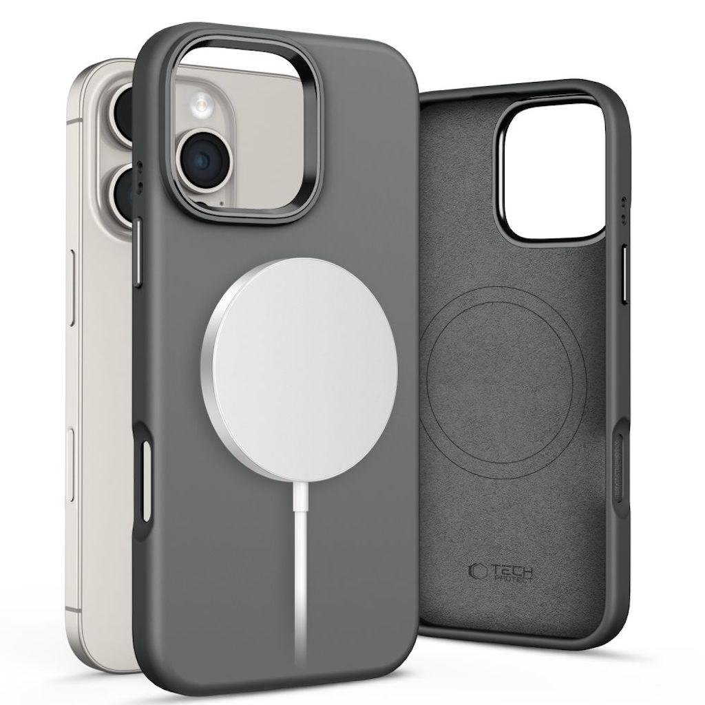 Tech-Protect Silicone Pure MagSafe iPhone 16 Pro Max case - Clay - 372652