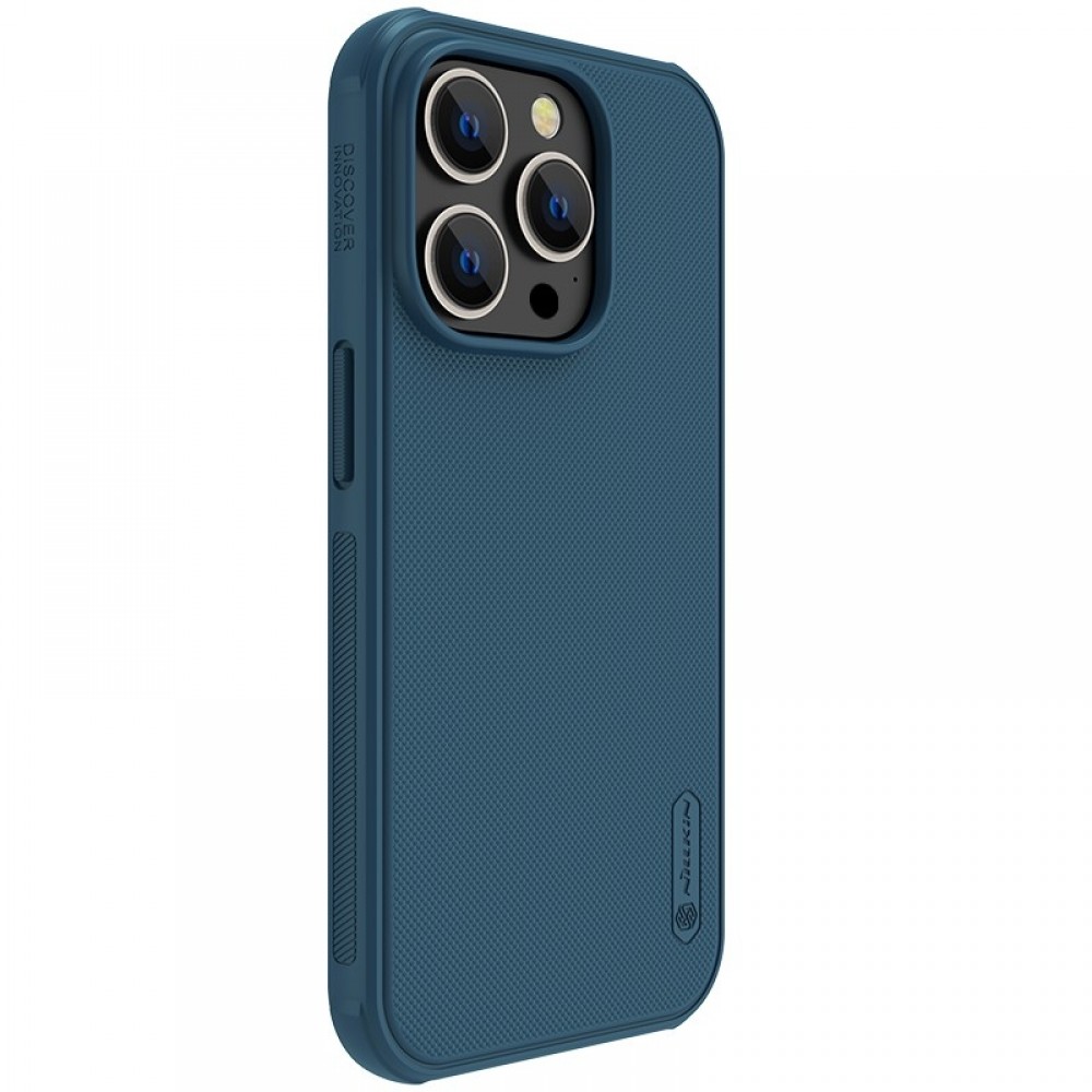 Mėlynas dėklas "Nillkin Super Frosted Shield Pro" telefonui Samsung Galaxy A54 5G