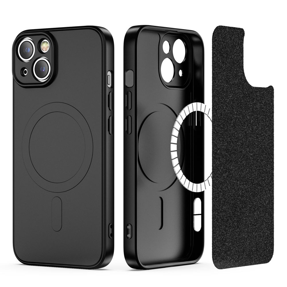 Juodas dėklas "Tech-Protect Icon Magsafe" telefonui iPhone 14 Plus