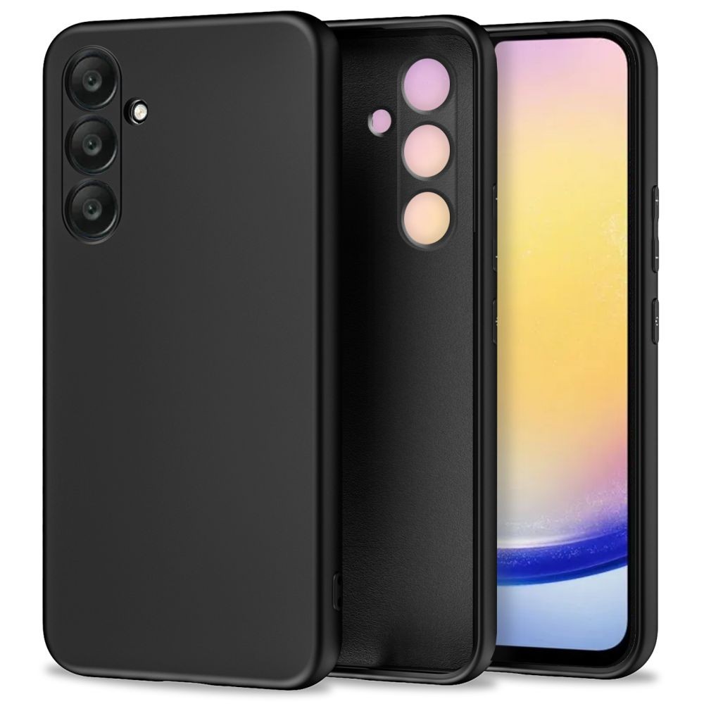 Juodas dėklas "Tech-Protect Icon" telefonui Samsung Galaxy A25 5G