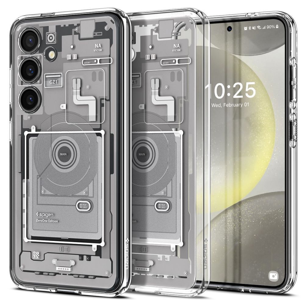 Išskirtinio dizaino dėklas "Spigen Ultra Hybrid Zero One" telefonui Samsung Galaxy S24