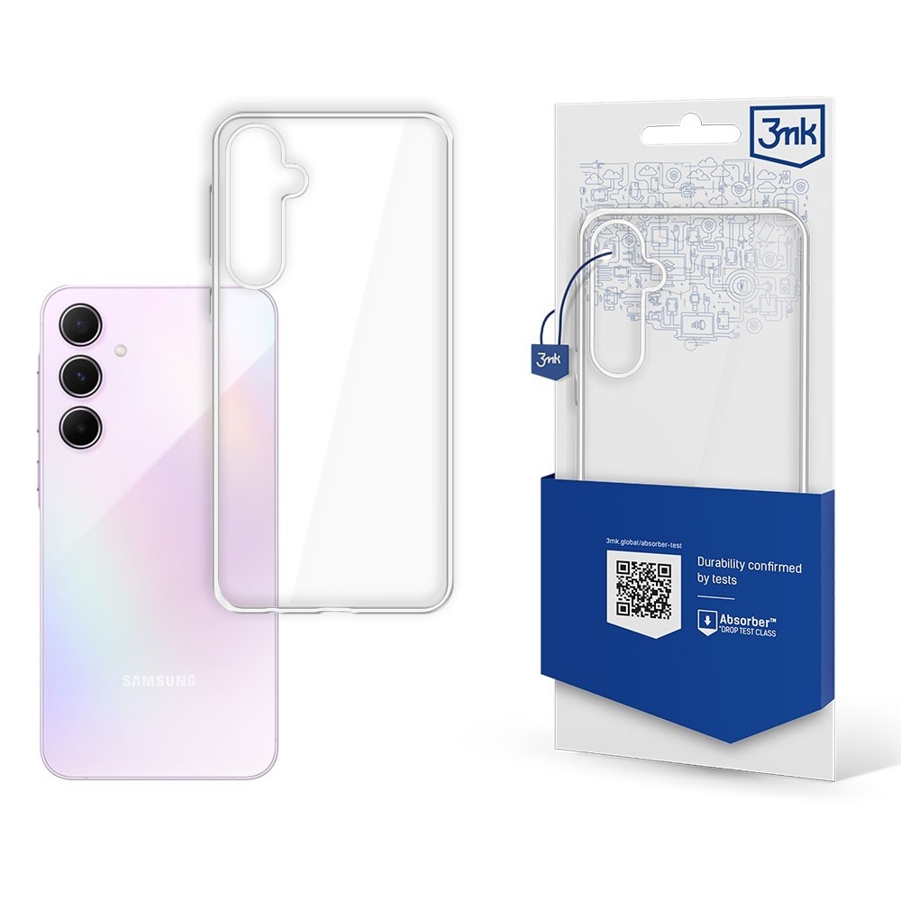 Skaidrus dėklas "3MK Clear Case 1,2mm" telefonui Samsung Galaxy A55 5G