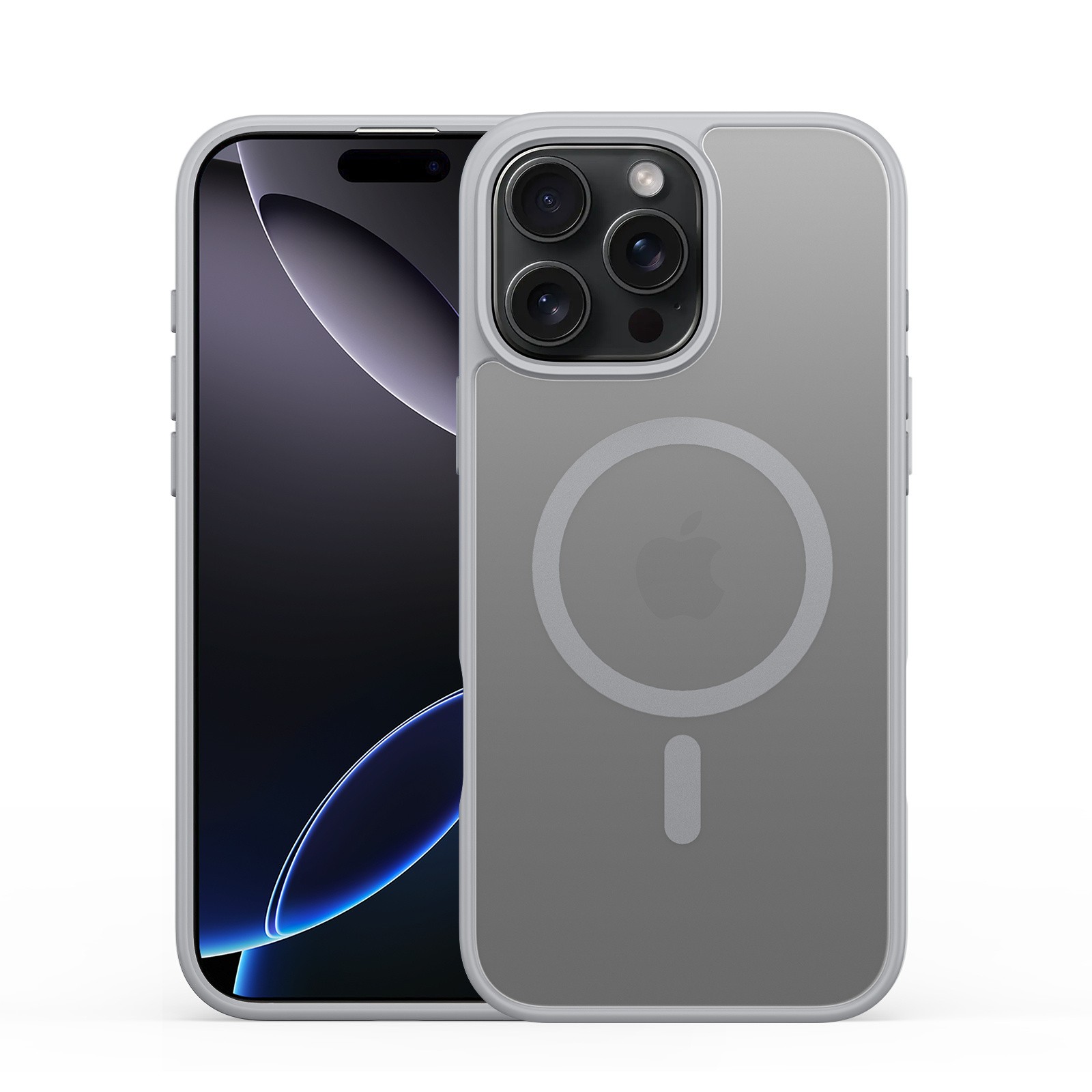 Dėklas Dux Ducis Yind Apple iPhone 16 Pro Max pilkas