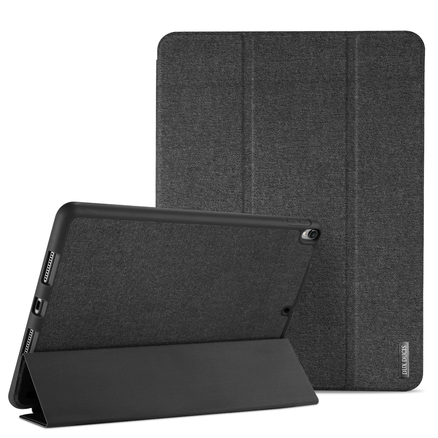 Dėklas Dux Ducis Domo Apple iPad 9.7 2018/iPad 9.7 2017 juodas