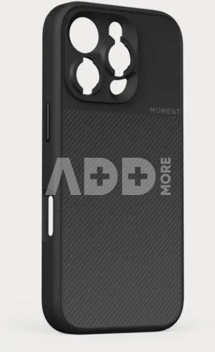 Moment Case for iPhone 16 Pro Max - Compatible with MagSafe - Black
