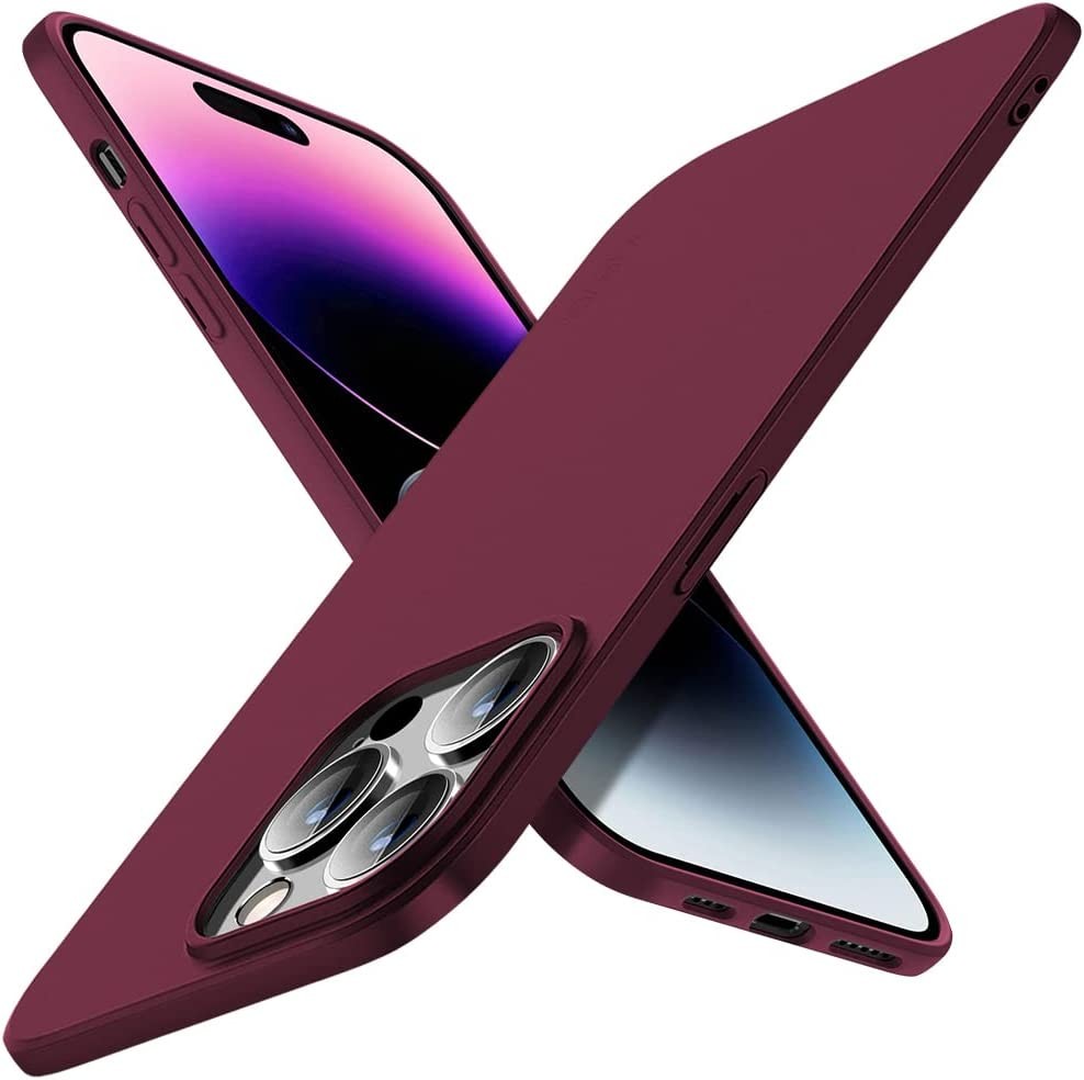Dėklas X-Level Guardian Xiaomi Redmi Note 14 Pro Plus 5G tamsiai raudonas